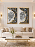 Calligraphy Painting Pair of 2