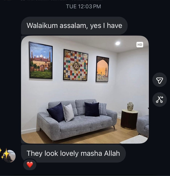 Customer artwork